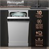 Посудомоечная машина Weissgauff DW 4539 Inverter Touch AutoOpen White 432177
