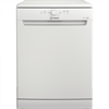 Посудомоечная машина Indesit DFE 1B10,  полноразмерная, напольная, 60см, загрузка 13 комплектов, белая [869991589410] 869991589410
